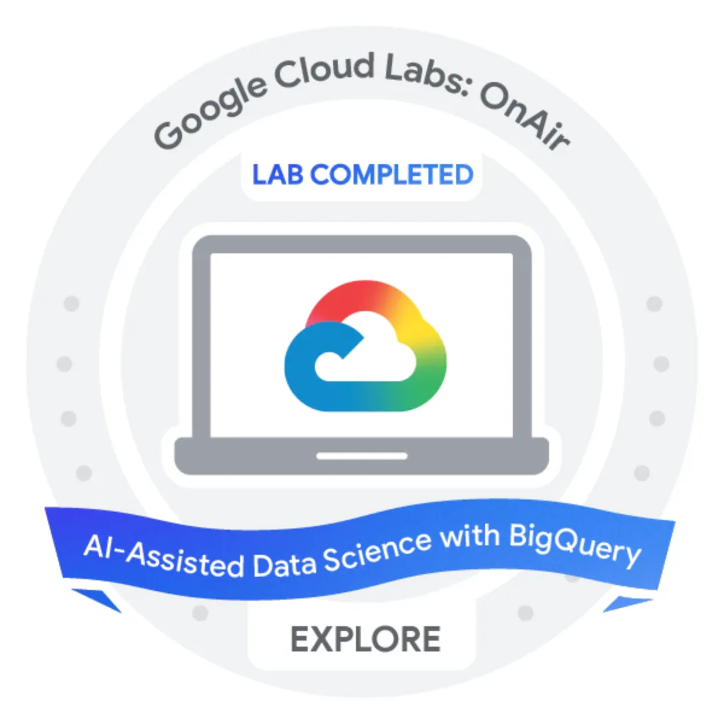 Google Cloud Labs AI-Assisted Data Science with BigQuery